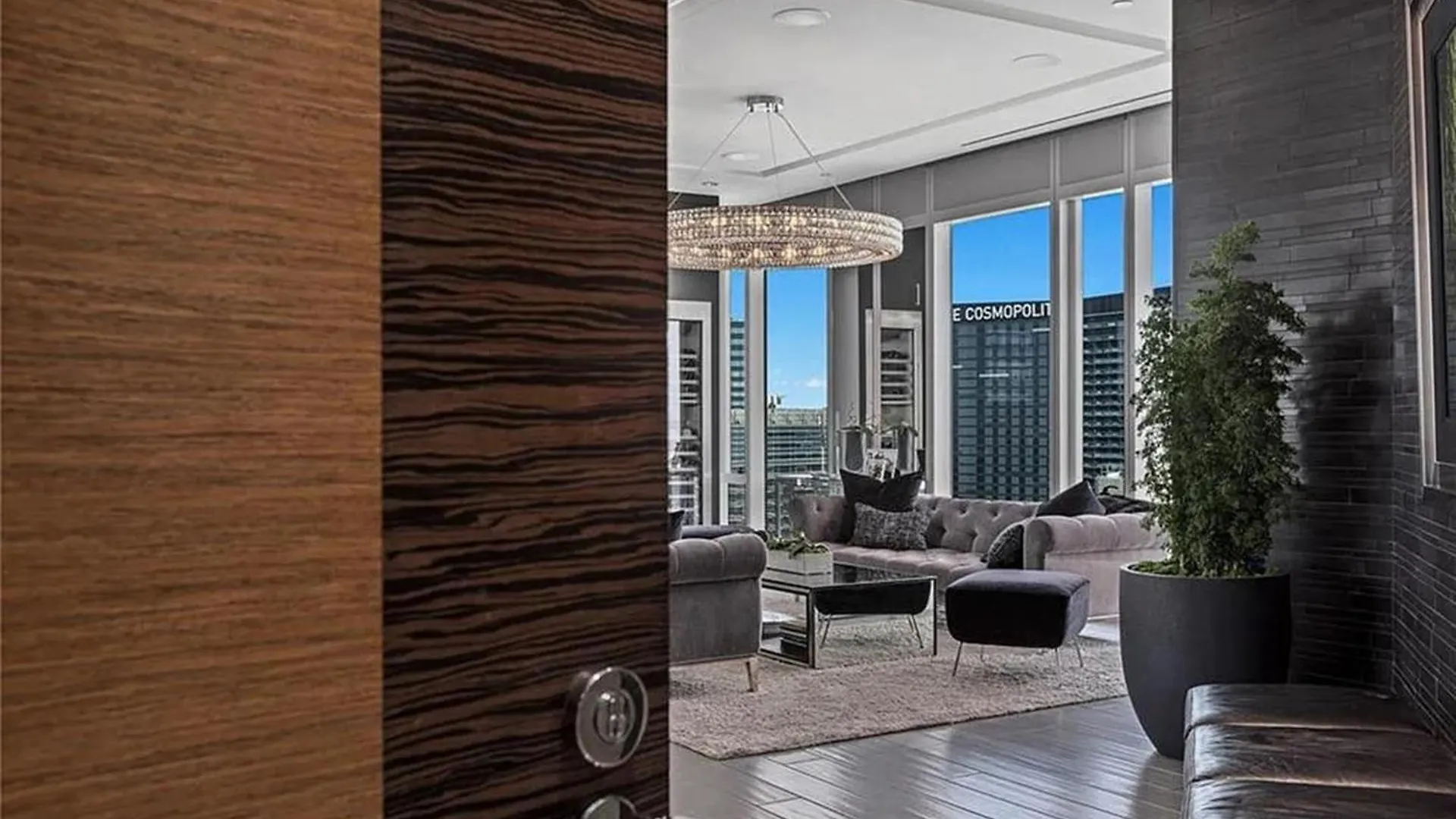 라스베이거스 Lavish High-Floor Penthouse With Panoramic Views 아파트