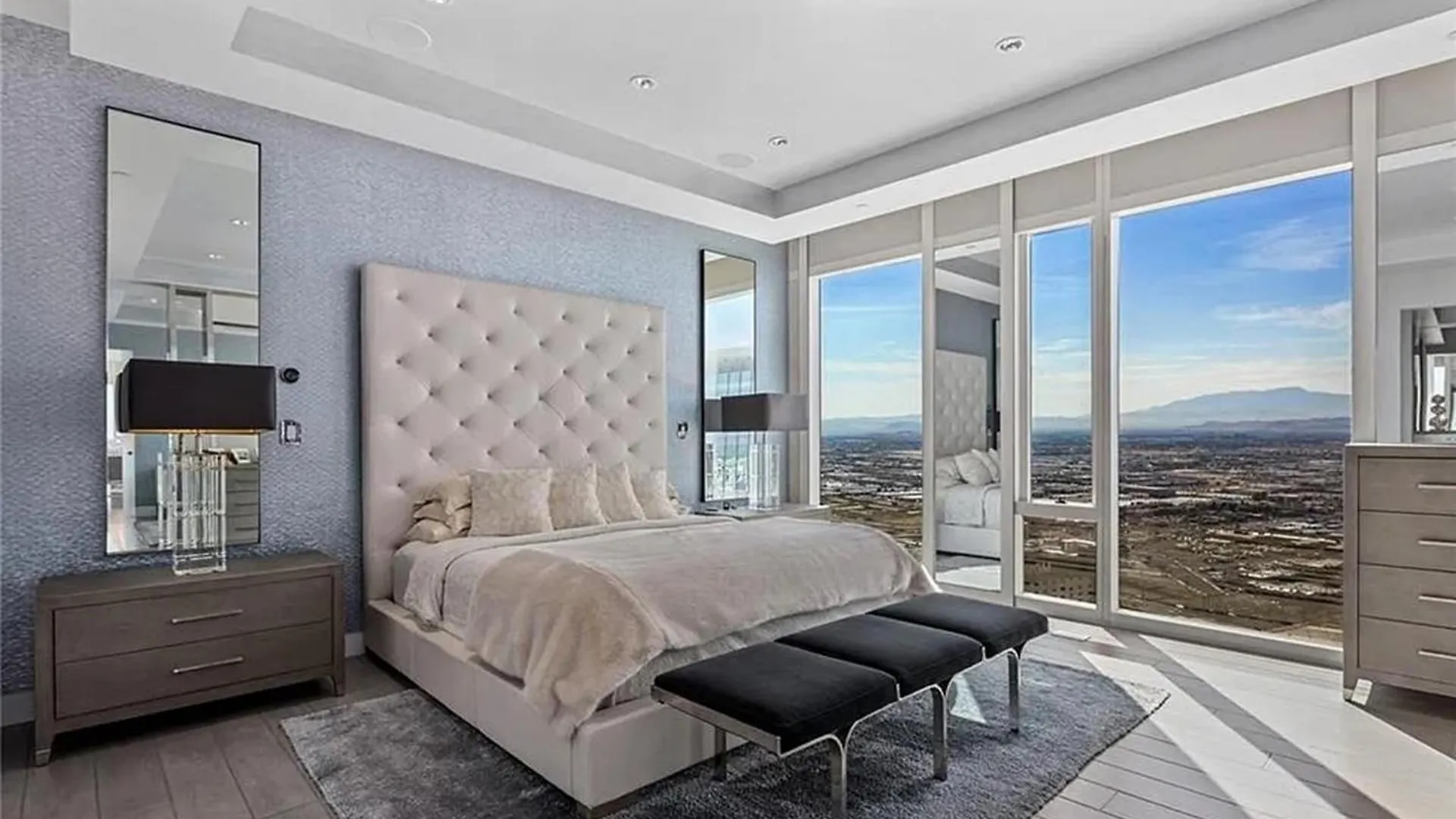 라스베이거스 Lavish High-Floor Penthouse With Panoramic Views 아파트