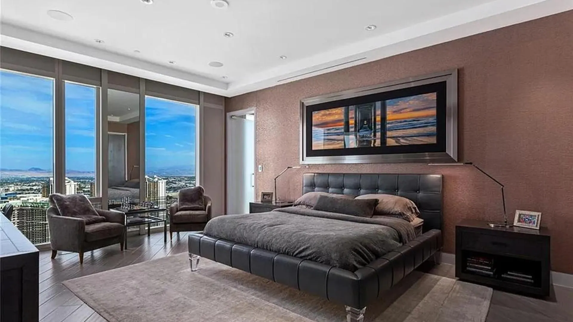 라스베이거스 Lavish High-Floor Penthouse With Panoramic Views 아파트