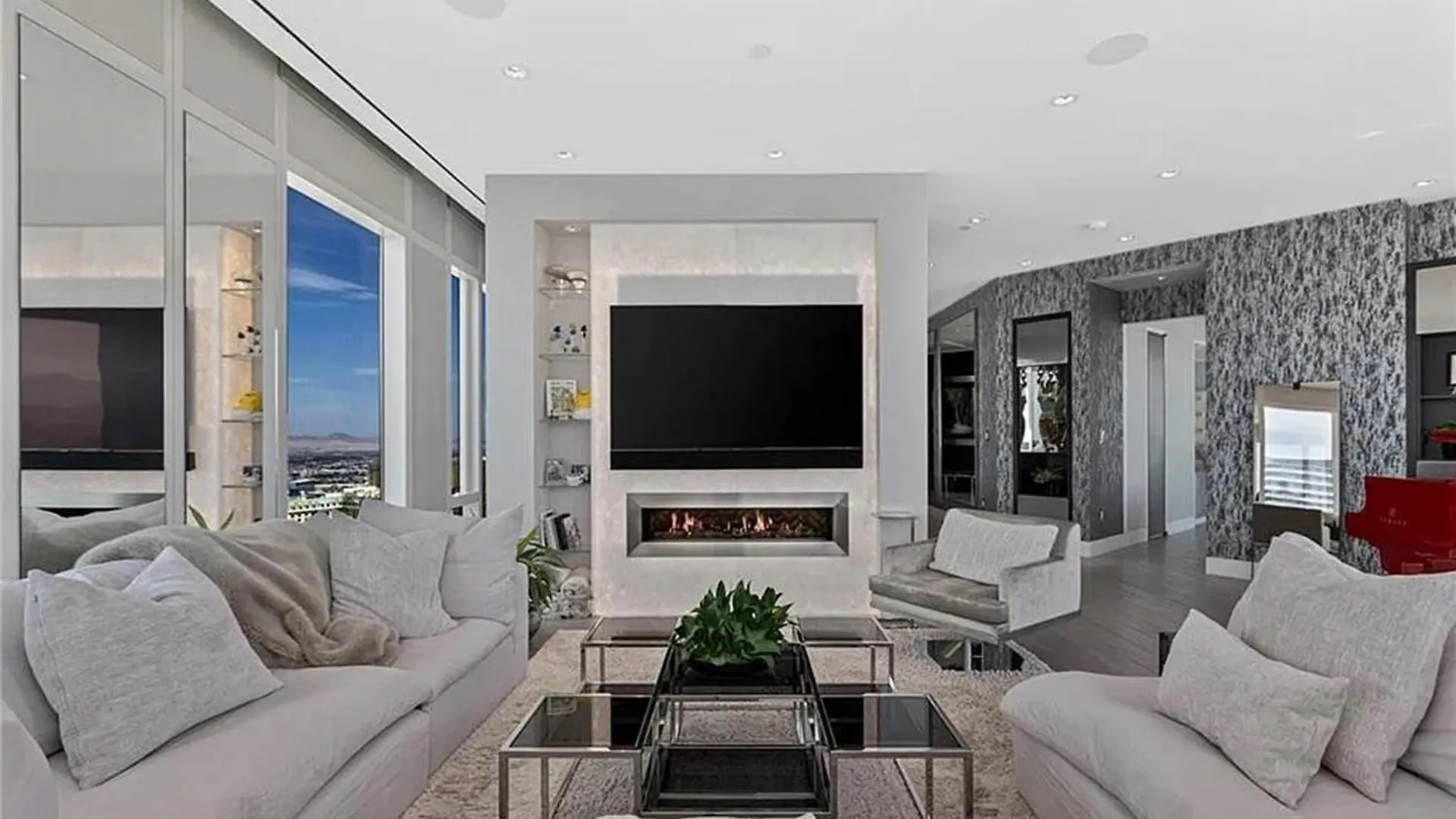 라스베이거스 Lavish High-Floor Penthouse With Panoramic Views 아파트 0*,  미국